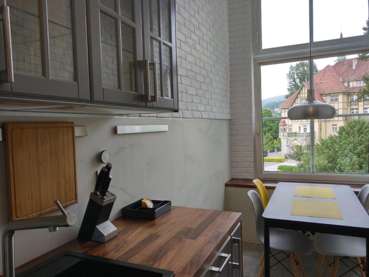Apartament Zdrojowa 45 Kudowa-Zdrój Exteriör bild